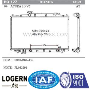 19010-RKI-A52 Cooling System Radiator For Honda Acura 3.5 V6'09