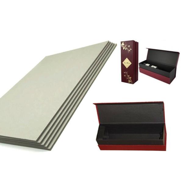 Quality Environment Degradable Grey Board 2mm for making gift boxes / Wine boxes wholesale