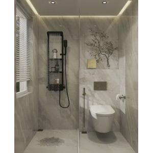 Dual Flush Wall Mounted Toilet Cistern With Gravity Flush Type