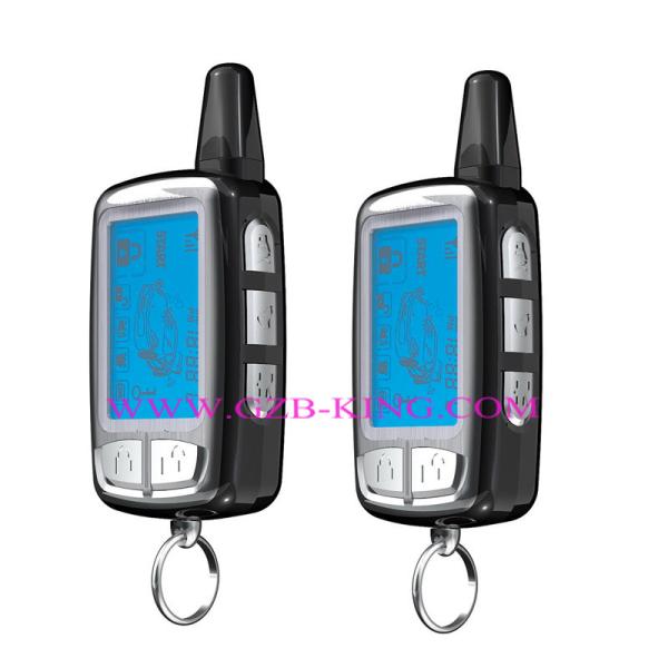 Quality custom FSK 5000M super long range remote start engine 2 way LCD Car Alarm  system wholesale