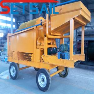 100m3-500m3 Capacity Carbon Steel Land Gold Mining Equipment with Diamond