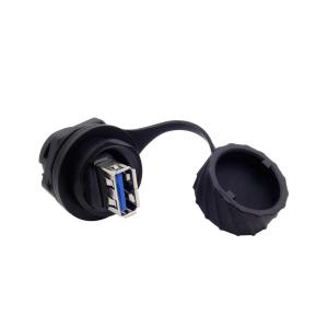 Single Port Panel Flush Mount USB 3.0 Dock Adapter Female to Female Waterproof