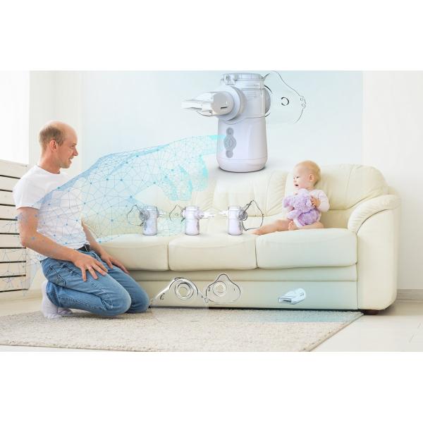 Portable Mesh Nebulizer Machine with 105-110Hz Vibrating Frequency For Lung
