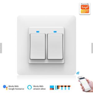 WIFI 2 Gang Smart Switch No Neutral