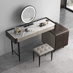 Luxury Custom Made Bedroom Makeup Vanity Table With LED Mirror