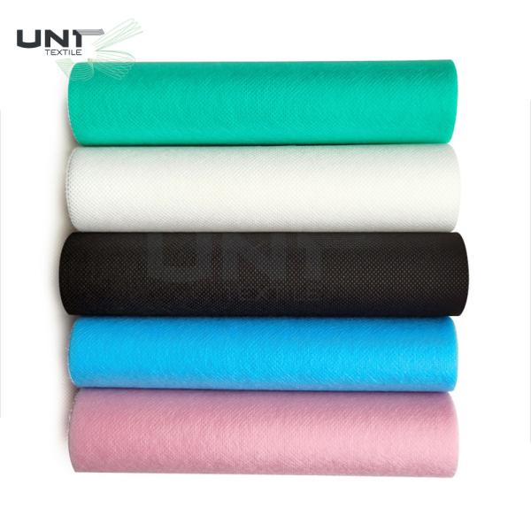 Tear Resistant Multicolour PP Spunbond Nonwoven Fabric For Surgical Gowns Lab Coats