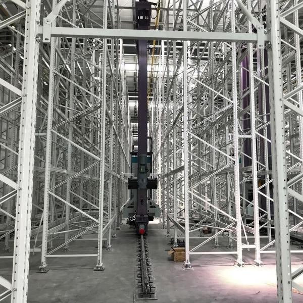Industrial Automatic ASRS Racking System Warehouse Automated Storage Crane