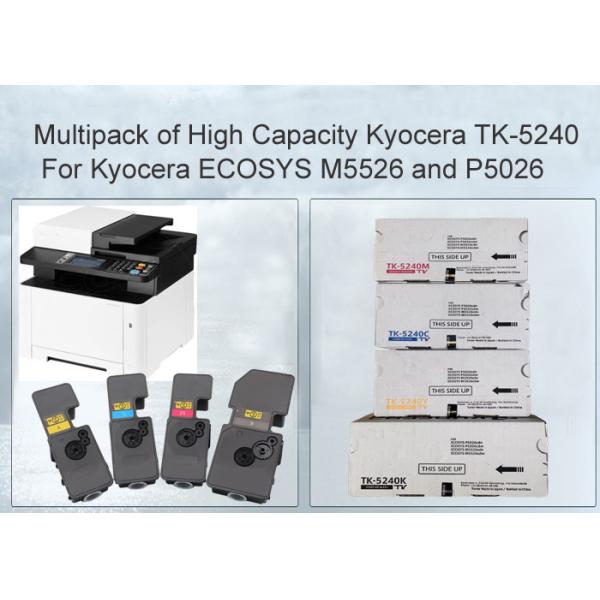 Kyocera TK-5240 Generic Color Toner Cartridge set for Kyocera ECOSYS M5526 and