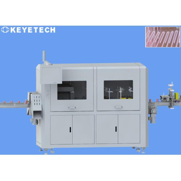 Quality Paper & Plastic Straw Defects Detection Machine with Auto Labeling Device wholesale