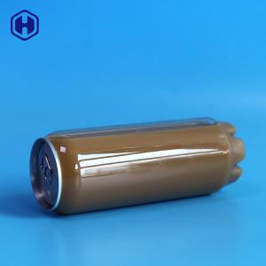 Cold Coffee Fill 16 OZ Plastic Soda Cans With Screen Printing