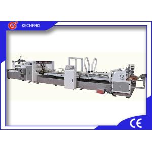 Economic Lead Belt Feeding Corrugated Stitching Machine With Folding Gluing