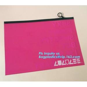 bag with window and zipper/slider zipper bag/aluminum foil zip lock bag, EVA PVC