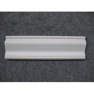 Embossed Foam PVC Skirting Board / Chair Rail 15mm Thickness Moisture Proof