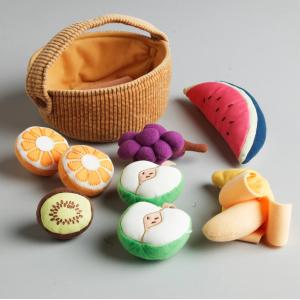 EN71 Standard Simulation Fruit And Vegetable Stuffed Plush Toys