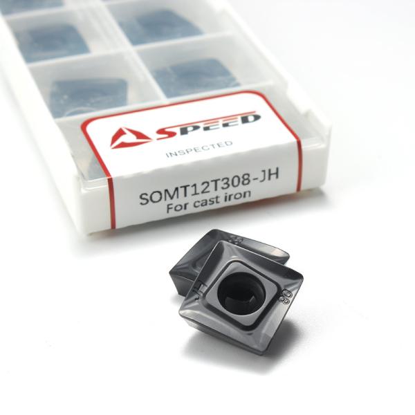 Wear Resistant Tungsten Carbide U drill Insert SOMT12T308 Carbide Insert for