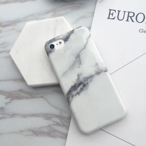Soft TPU Black&White Marble Pattern Back Cover Cell Phone Case For iPhone 7 6 6s
