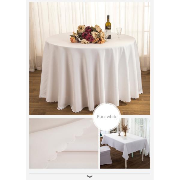 Quality Dobby Pattern Restaurant Table Cloth For Banquet Conference wholesale