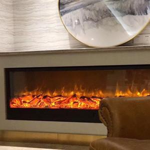 150cm Living Room Electric Fireplace With APP Control Multi-Color Flame