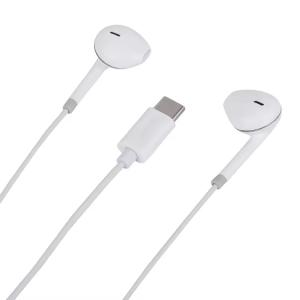 Cheap Custom Color White Type C Cable Earphones With Call Control Volume Control OEM for sale