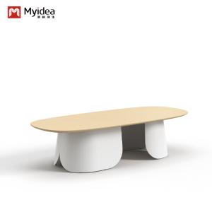 Cheap Commercial And Household Coffee Tables With Unique Shapes, Simple And Modern Light Colored Tea Tables, Living Room Coffee Tables for sale