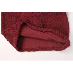 Ladies 100% Polyester 1/4 Zipper Casual Pullover Apparel