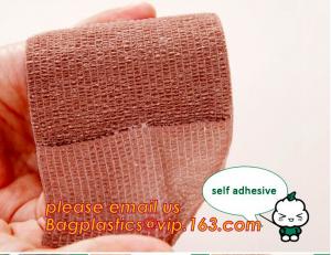 China Colored Non-woven Self Adhesive Cohesive Bandage Medical Elastic Bandage, Medical customized color pop bandage china che on sale