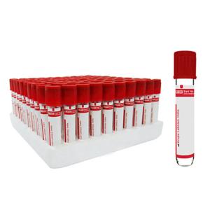 China Screw Cap Red Top Sterile Color Blood Sampling Vacuum Collection Tubes on sale