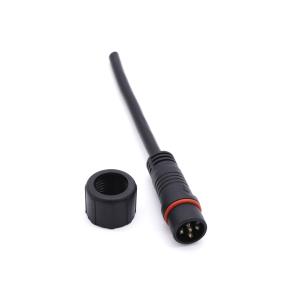 Customized Water Resistant Wire Connectors , IP67 Waterproof Cable 8 Pin
