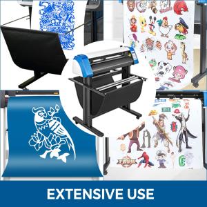 High Precision 135cm Vinyl Cutter Machine Servo Motor Driver