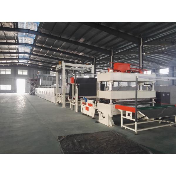 Carpet Tile Bitumen Production Line Or Continuous Operation Separate Cutting