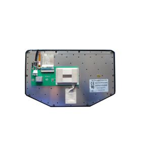 Ruggedized Industrial Keyboard With Touchpad Backlight Panel Mount