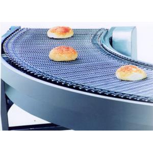 Net Chain Curved Automated Conveyor Systems , Material Handling Equipment