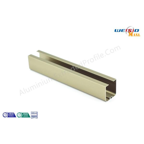 Quality Industrial 6063 T5 Bronze Anodized Aluminium Profile , Aluminium Window Frame wholesale