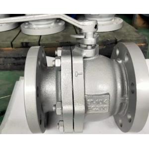 Cheap JIS10K 2-PC FC200 cast iron ball valve for sale