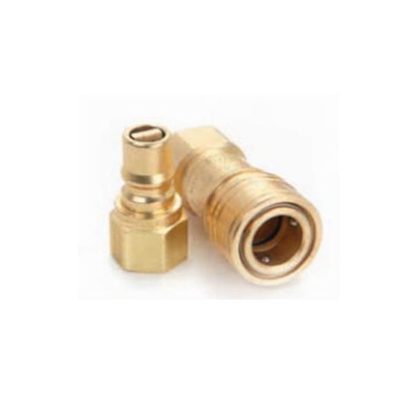 Quality Gas Connection 0.75" Brass Quick Coupler , Universal Quick Connect Brass Fitting wholesale