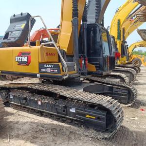 118 kw Used Second Hand Sany215c Mini Excavator with Original Hydraulic Pump