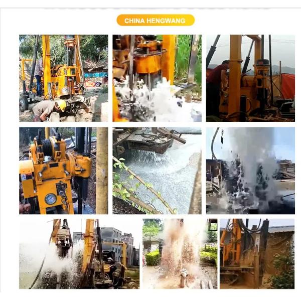 High Speed St 400 Mini Borehole Drilling Rig For Borehole Blue Color