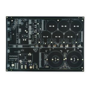 ENIG Heavy Copper PCB Circuit Board FR4 4oz Matte Black / White