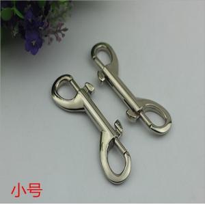 China Handbag hardware 85 mm length nickel color swivel snap lobster claw clasp hook with nickel free on sale