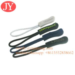 Jiayang high quality zipper pulls string zipper pull custom cord zipper pull