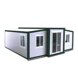Expandable Container House With Steel Frame And Weather-resistant Sandwich Panel