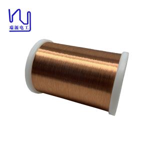 China 2UEW155 0.09mm Super Thin Enameled Copper Wire For Microelectronics on sale