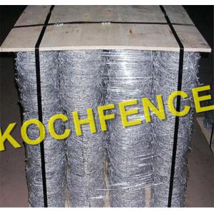 PVC Coated Security Barbed Wire Fencing 800-1200N/Mm2 High Tensile