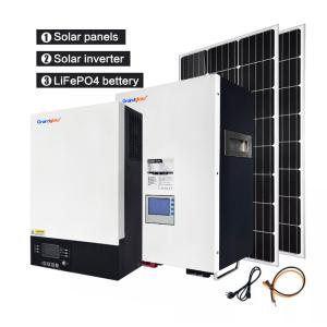 Off Grid Solar Power Inverter Generation System With Solar Panel
