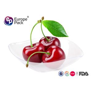 PS Small Clear Plastic Disposable Bowls With LFGB FDA Certificate