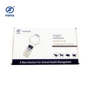 RFID Animal Microchip Scanner Reader FDX-B 134.2Khz Temperature Transponde