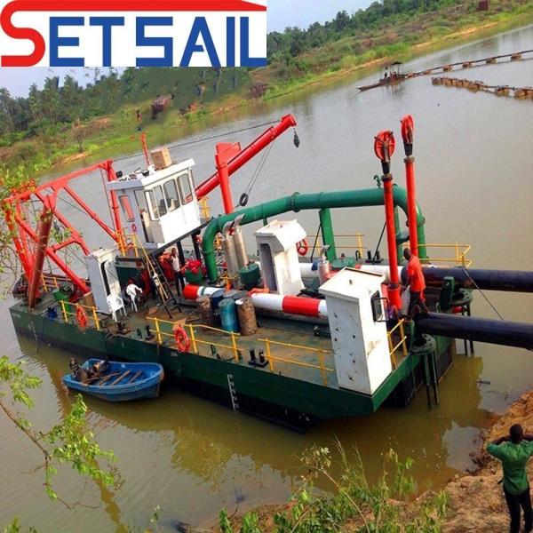30m Total Length Diesel Engine Power 14inch Cutter Suction Dredger with Siemens