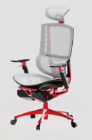 Cheap Aluminum Alloy Ergonomic Office Chair With Head Support Adjustable Exceeds for sale