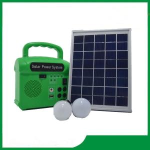 China Solar lighting system kits solar 10w / 6v solar panel system for home, camping on sale