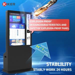 Government Service Terminal Cheque Scanner Document Scanning Self Service Kiosk